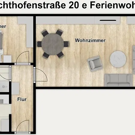 Apartman Haus Richthofenstrasse 20 E 8 Borkum